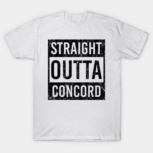 straight outta Concord T-Shirt by LeonAd